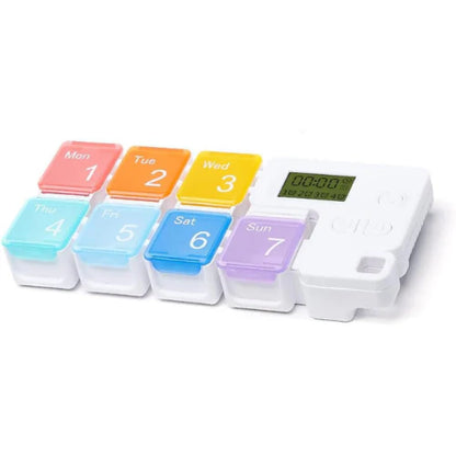 Organizer na tabletki z alarmem (7dni)